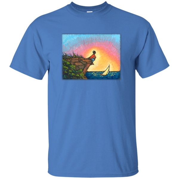 "The Adventurer" - printed on the front - Custom Ultra Cotton T-Shirt