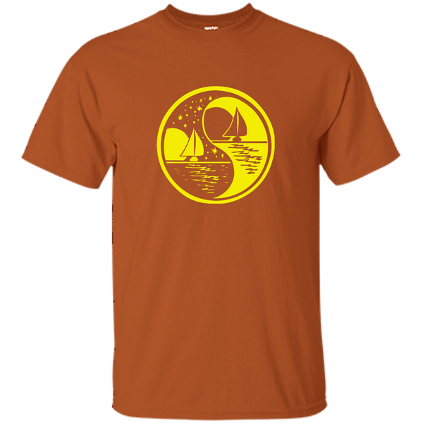 Yin Yang (yellow) G200 Gildan Ultra Cotton T-Shirt