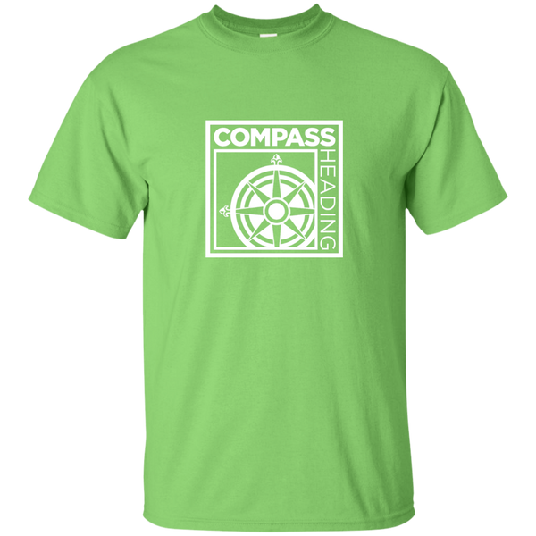 “Know Your Boat” – compass - White on Light Custom Ultra Cotton T-Shirt