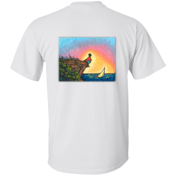 "The Adventurer" - printed on the back - Custom Ultra Cotton T-Shirt