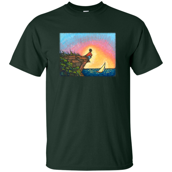 "The Adventurer" - printed on the front - Custom Ultra Cotton T-Shirt