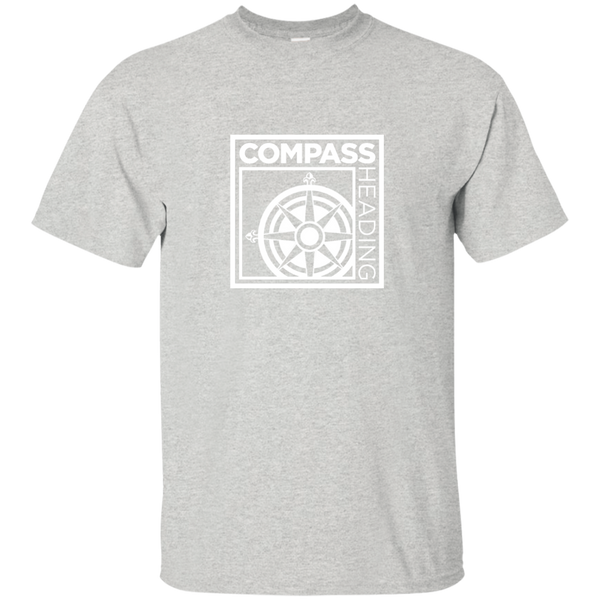 “Know Your Boat” – compass - White on Light Custom Ultra Cotton T-Shirt