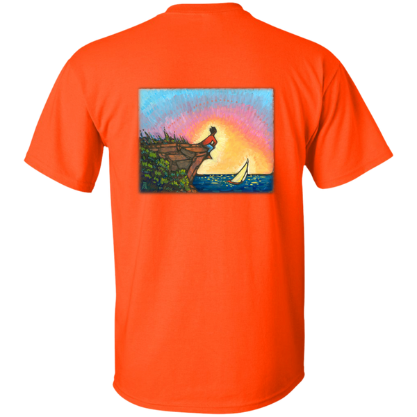 "The Adventurer" - printed on the back - Custom Ultra Cotton T-Shirt